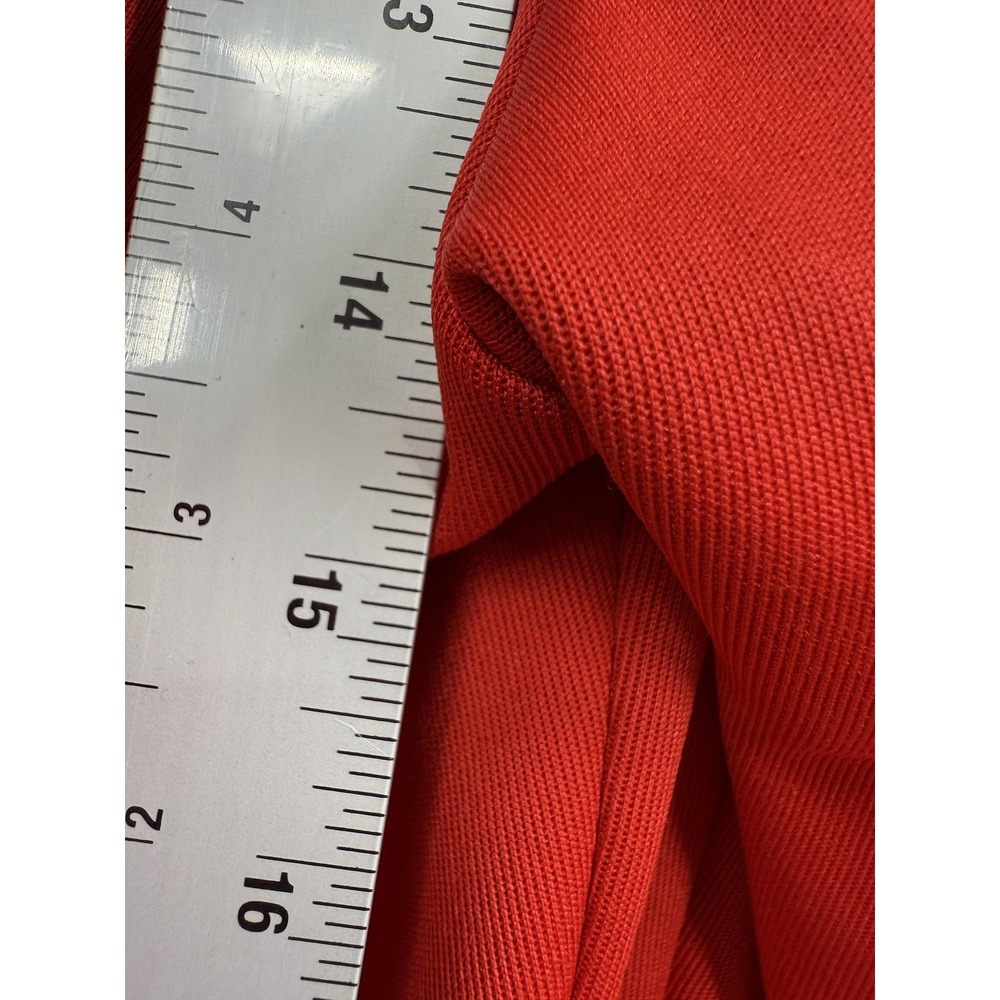 Nike Martine Rose Track Pants Mens Large Red Navy Zip Hem Joggers Side Pocket - Picture 10 of 11